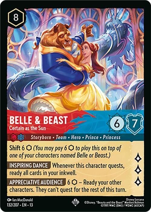 Belle & Beast - Certain as the Sun - Cold Foil