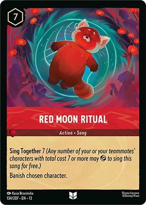 Red Moon Ritual - Cold Foil