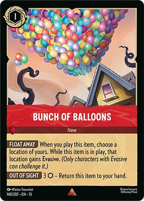 Bunch of Balloons - Cold Foil
