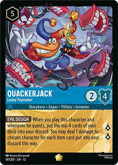 Quackerjack - Loony Toymaker - Cold Foil