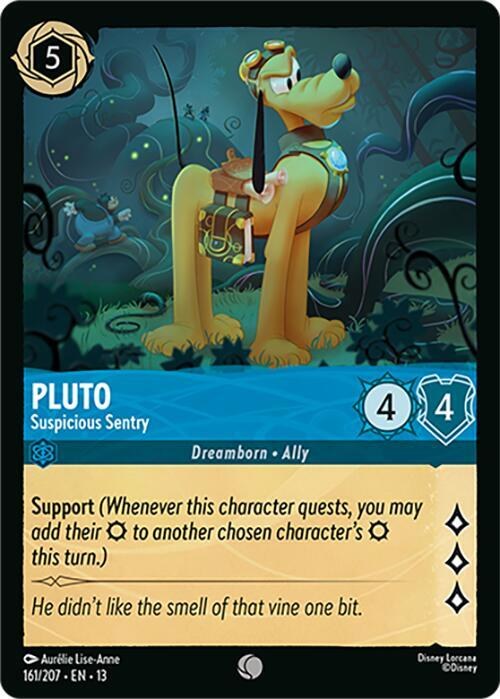 Pluto - Suspicious Sentry - Cold Foil