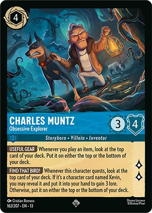 Charles Muntz - Obsessive Explorer - Cold Foil