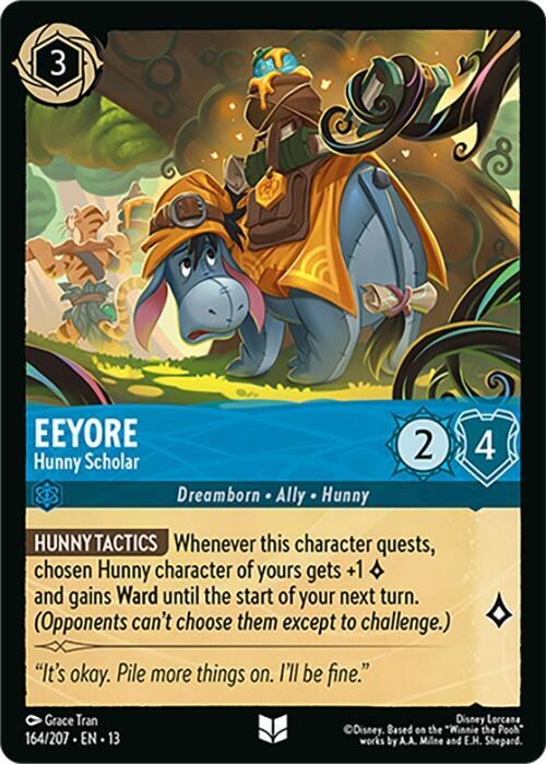 Eeyore - Hunny Scholar - Cold Foil