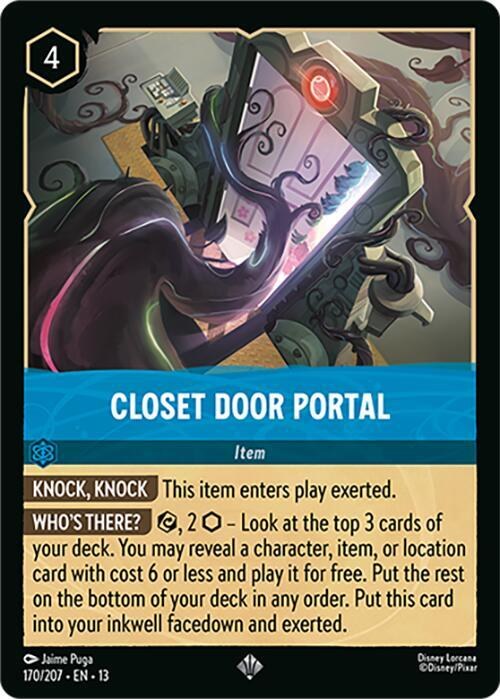 Closet Door Portal - Cold Foil