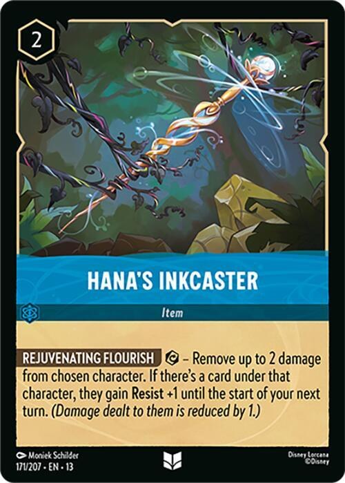 Hana's Inkcaster - Cold Foil