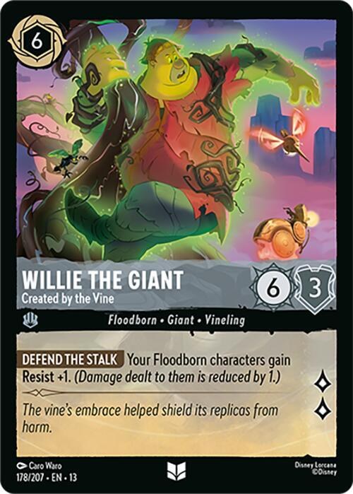 Willie the Giant - Created by the Vine - Cold Foil
