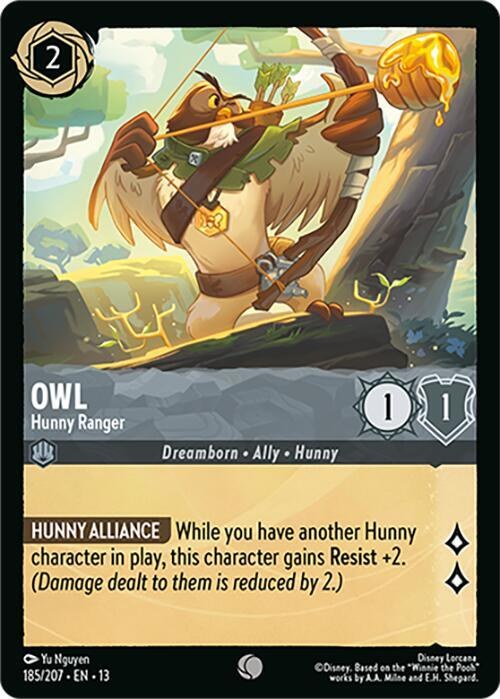 Owl - Hunny Ranger - Cold Foil