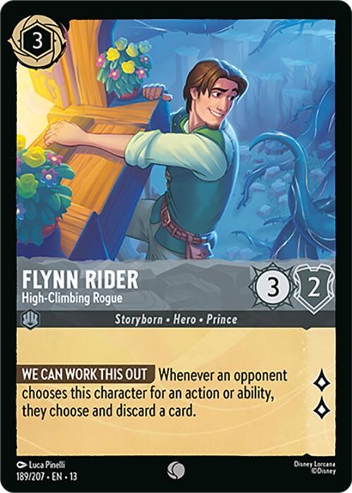 Flynn Rider - High-Climbing Rogue - Cold Foil