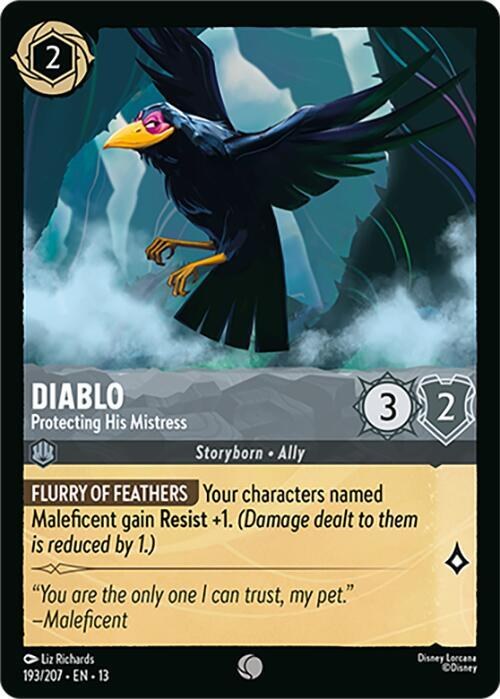 Diablo - Protecting His Mistress - Cold Foil
