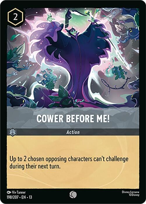 Cower Before Me! - Cold Foil