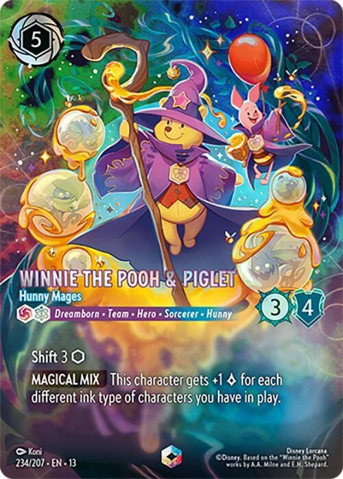 Winnie the Pooh & Piglet - Hunny Mages