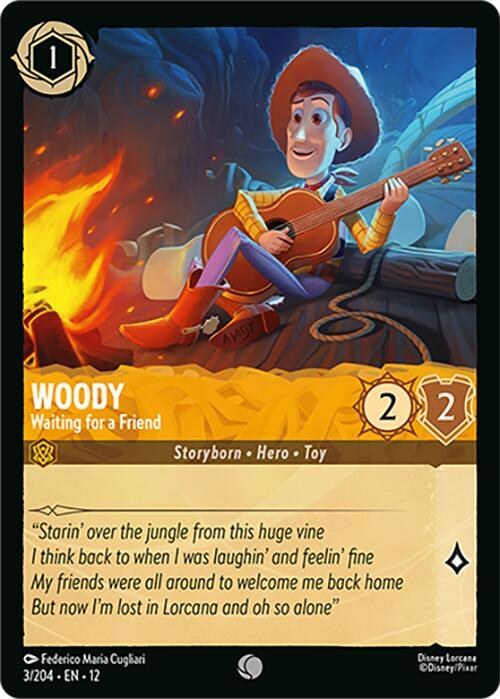 Woody - Waiting for a Friend - Cold Foil