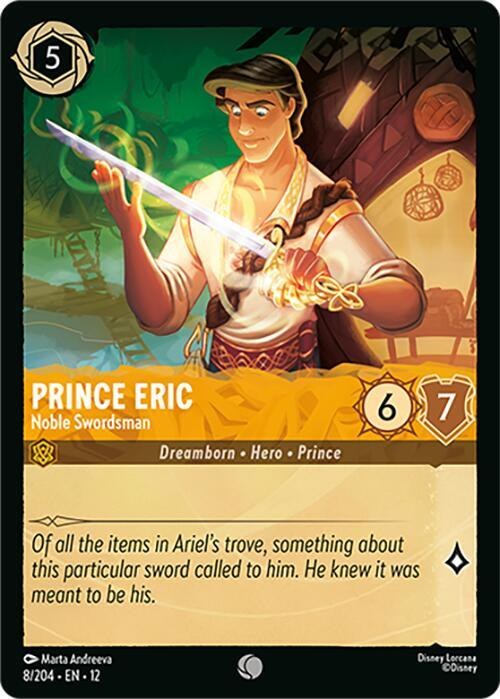 Prince Eric - Noble Swordsman - Cold Foil