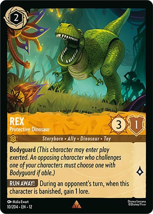 Rex - Protective Dinosaur - Cold Foil
