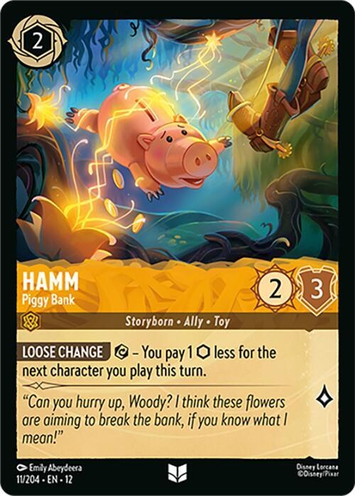 Hamm - Piggy Bank - Cold Foil