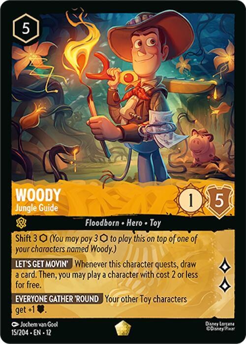Woody - Jungle Guide - Cold Foil
