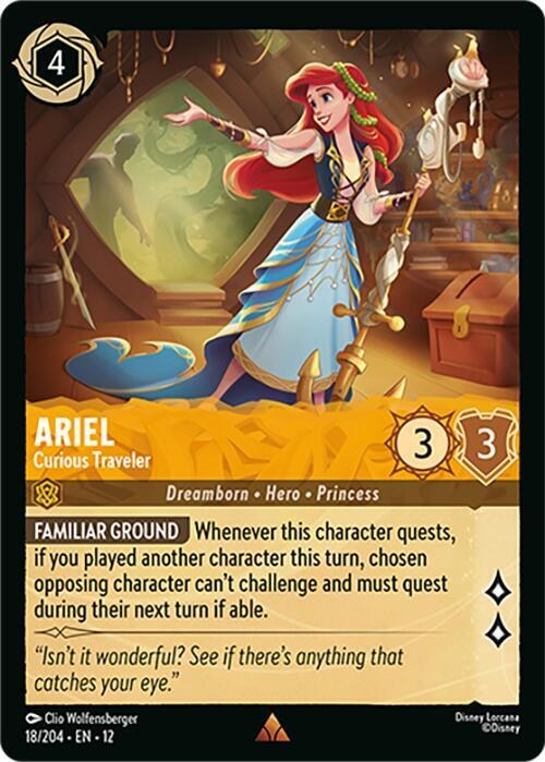 Ariel - Curious Traveler - Cold Foil