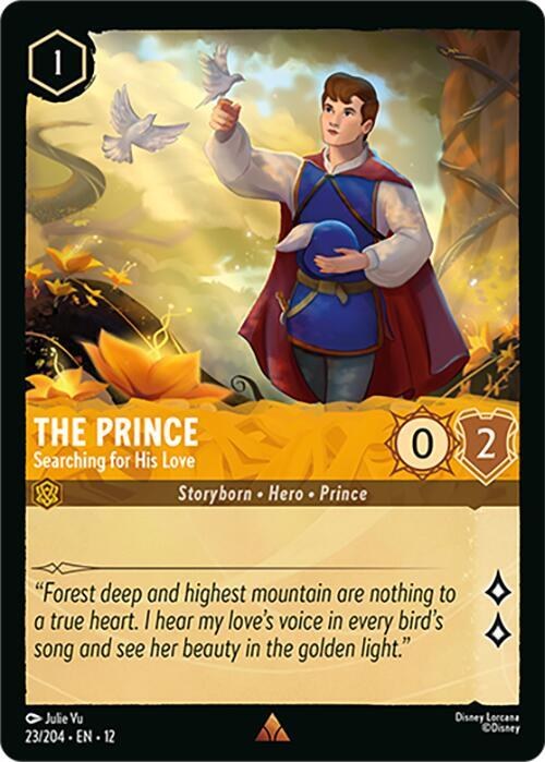The Prince - Searching for His Love - Cold Foil