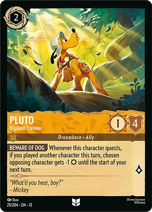 Pluto - Vigilant Traveler - Cold Foil