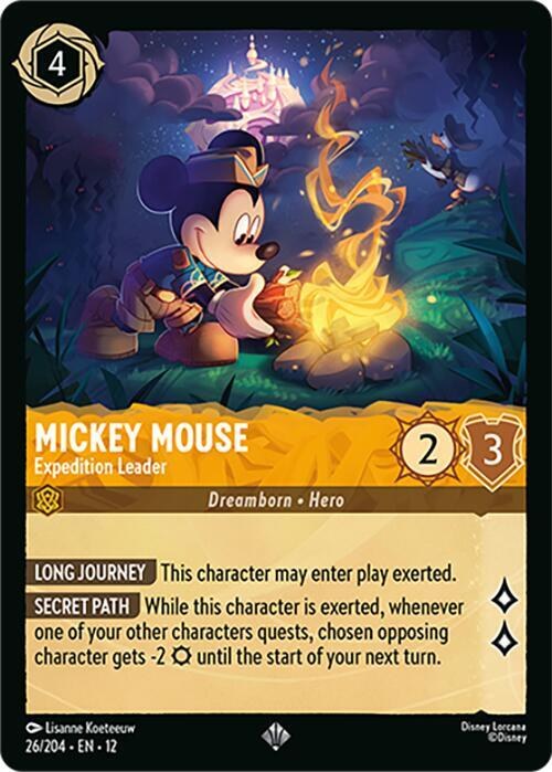 Mickey Mouse - Expedition Leader - Cold Foil