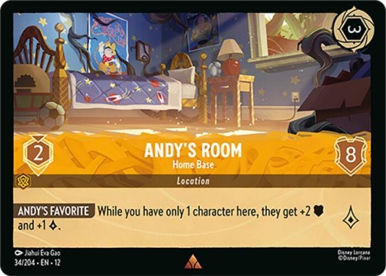 Andy's Room - Home Base - Cold Foil