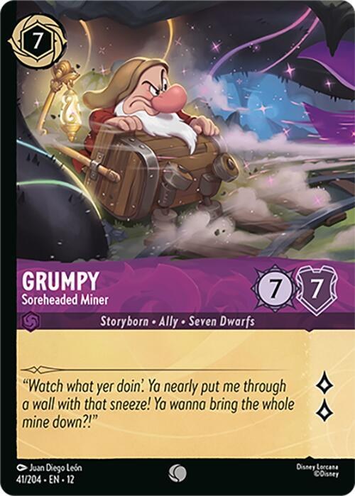 Grumpy - Soreheaded Miner - Foil