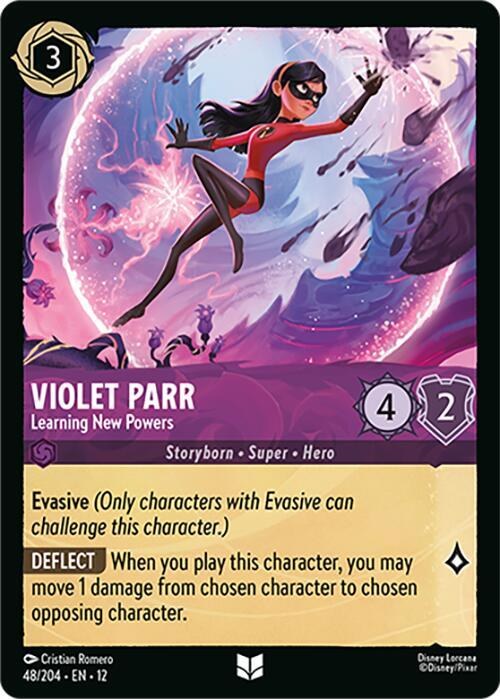 Violet Parr - Learning New Powers - Cold Foil