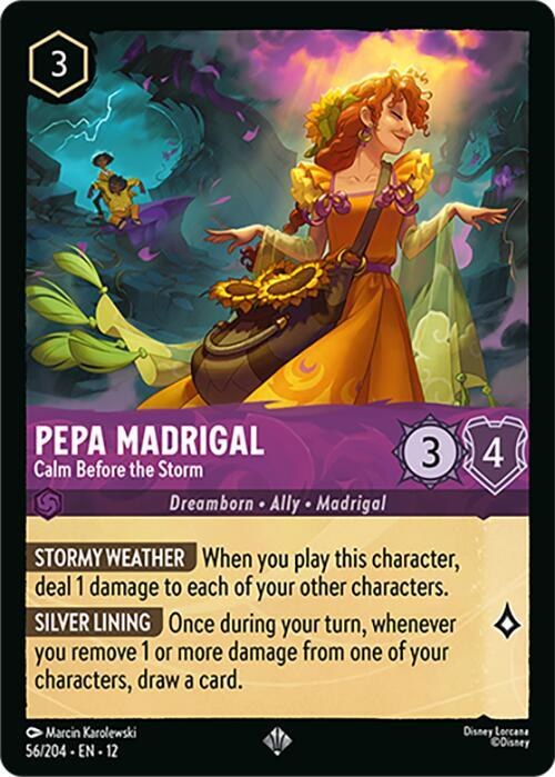 Pepa Madrigal - Calm Before the Storm - Cold Foil