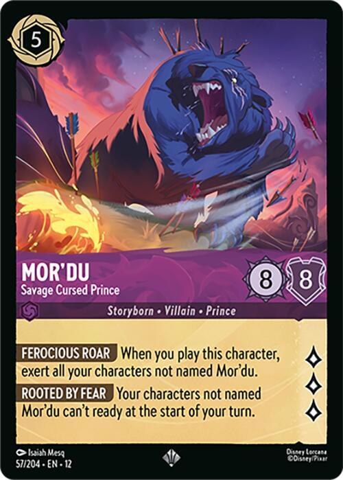Mor'du - Savage Cursed Prince - Cold Foil