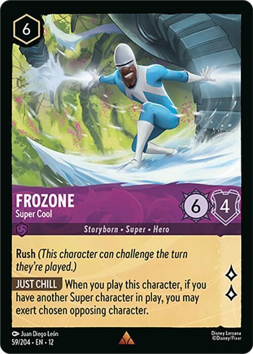 Frozone - Super Cool - Cold Foil