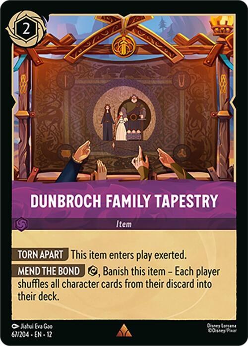 DunBroch Family Tapestry - Cold Foil