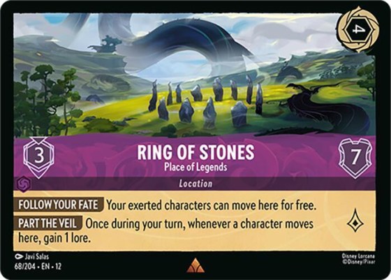 Ring of Stones - Place of Legends - Cold Foil