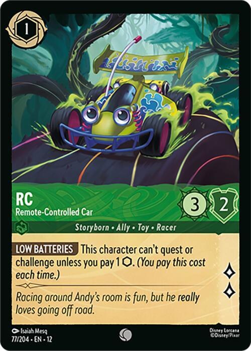 RC - Remote-Controlled Car - Cold Foil