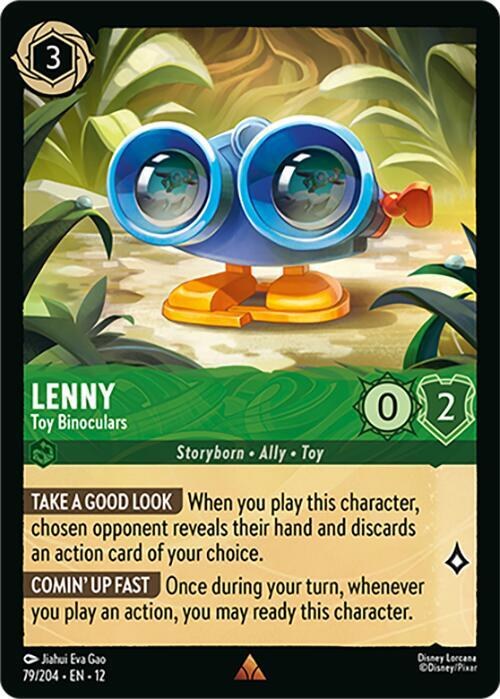Lenny - Toy Binoculars - Cold Foil
