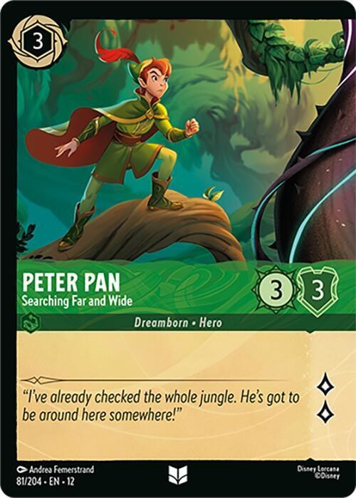 Peter Pan - Searching Far and Wide - Foil