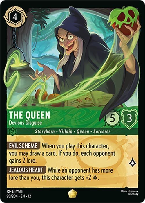 The Queen - Devious Disguise - Cold Foil