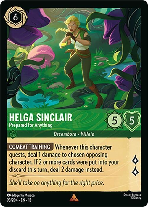Helga Sinclair - Prepared for Anything - Cold Foil