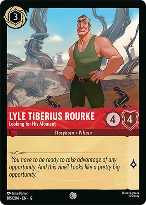 Lyle Tiberius Rourke - Looking for His Moment - Cold Foil