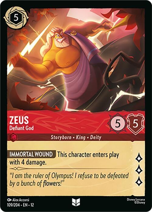 Zeus - Defiant God - Cold Foil