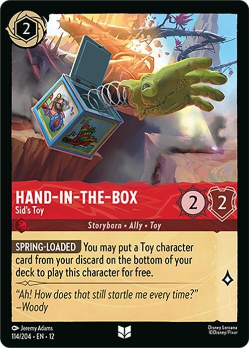 Hand-in-the-Box - Sid's Toy - Cold Foil