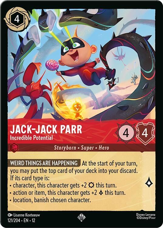 Jack-Jack Parr - Incredible Potential - Holo