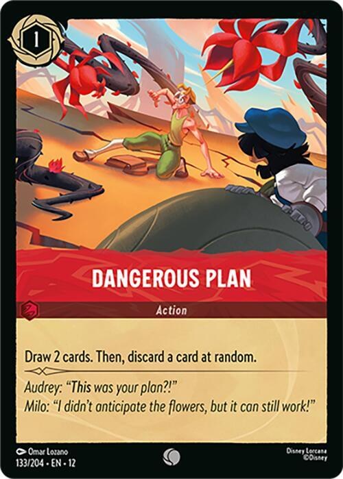 Dangerous Plan - Cold Foil