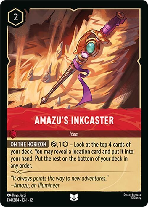 Amazu's Inkcaster - Cold Foil