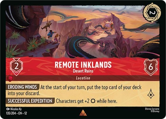 Remote Inklands - Desert Ruins - Cold Foil