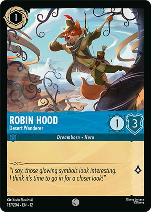 Robin Hood - Desert Wanderer - Cold Foil