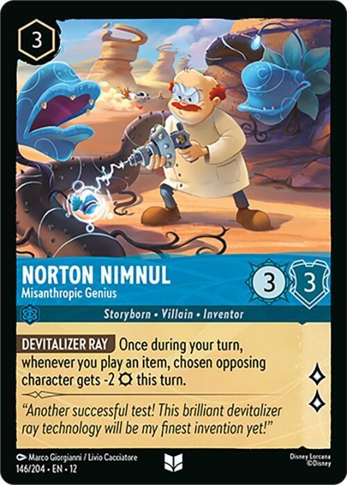 Norton Nimnul - Misanthropic Genius - Cold Foil