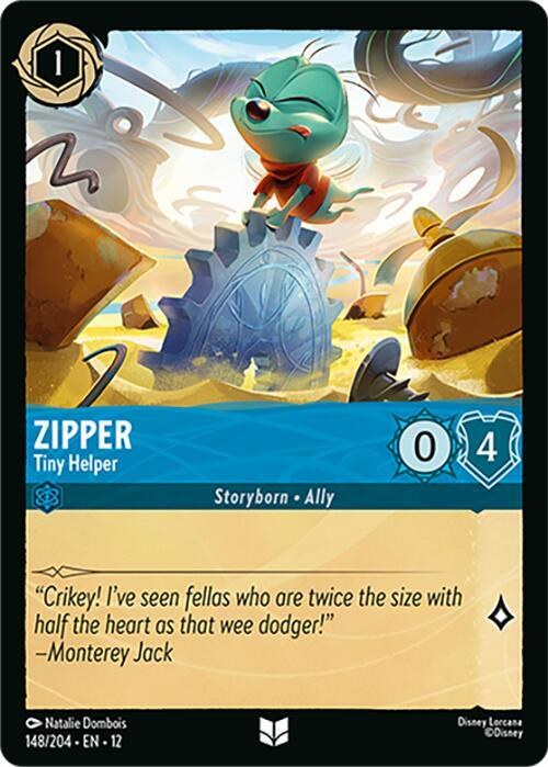 Zipper - Tiny Helper - Cold Foil