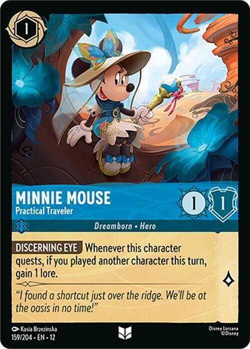 Minnie Mouse - Practical Traveler - Cold Foil