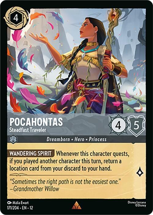 Pocahontas - Steadfast Traveler - Cold Foil