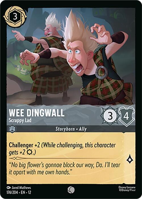 Wee Dingwall - Scrappy Lad - Cold Foil